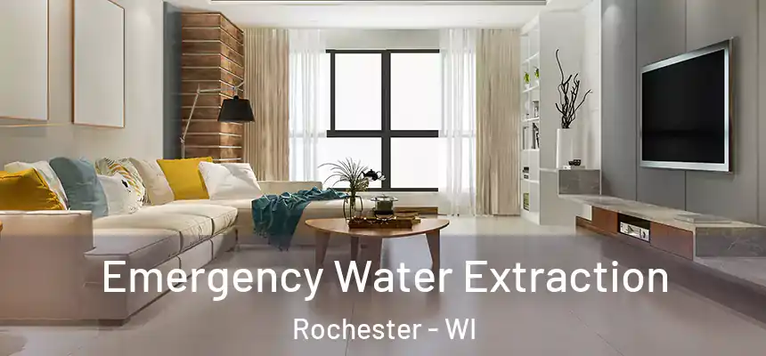  Emergency Water Extraction Rochester - WI