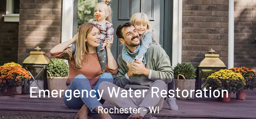 Emergency Water Restoration Rochester - WI