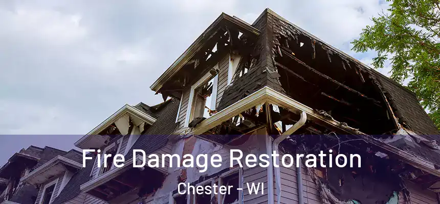  Fire Damage Restoration Chester - WI
