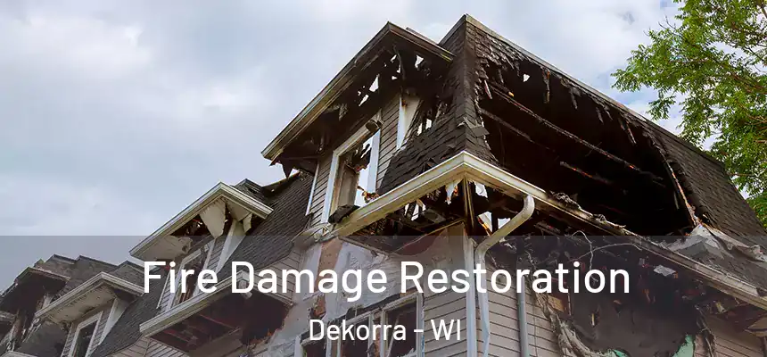 Fire Damage Restoration Dekorra - WI