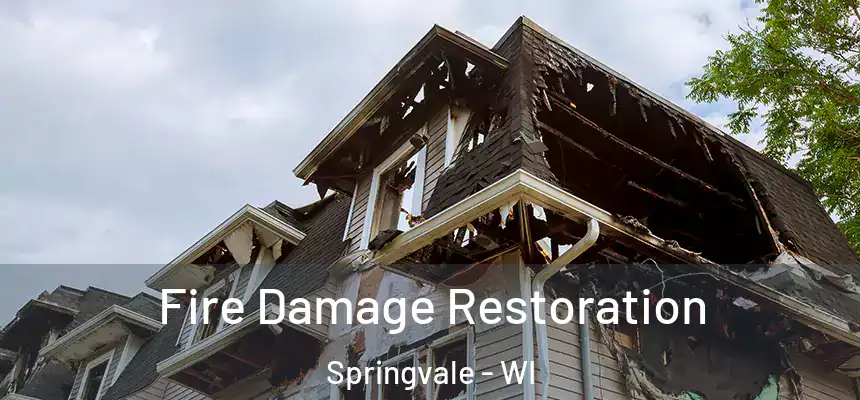  Fire Damage Restoration Springvale - WI