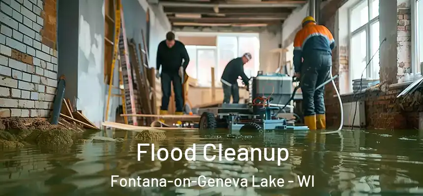 Flood Cleanup Fontana-on-Geneva Lake - WI