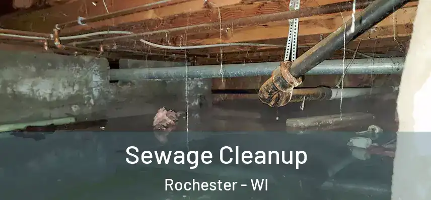  Sewage Cleanup Rochester - WI