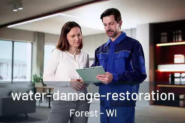 water-damage-restoration Forest - WI