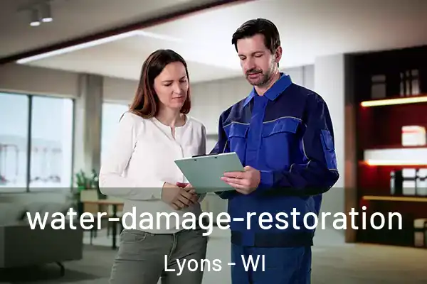 water-damage-restoration Lyons - WI