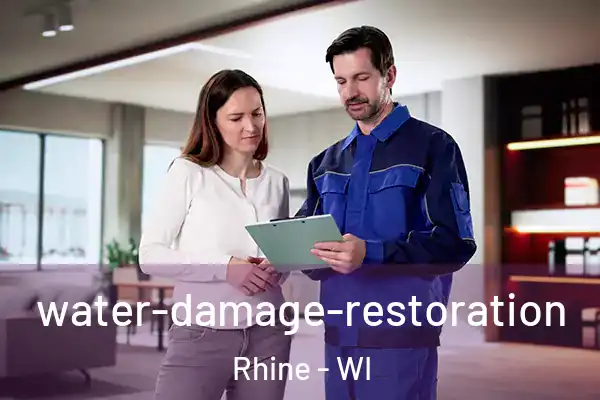 water-damage-restoration Rhine - WI